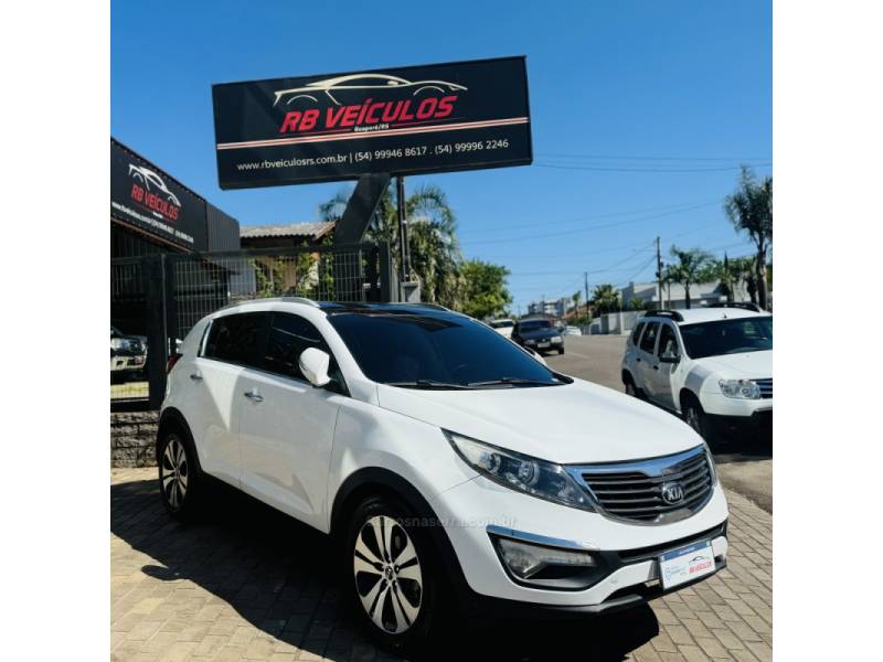 KIA MOTORS - SPORTAGE - 2013/2013 - Branca - Sob Consulta