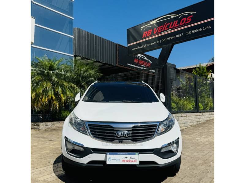 KIA MOTORS - SPORTAGE - 2013/2013 - Branca - Sob Consulta