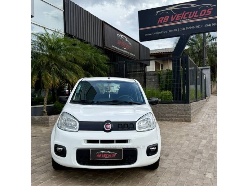 FIAT - UNO - 2015/2016 - Branca - Sob Consulta