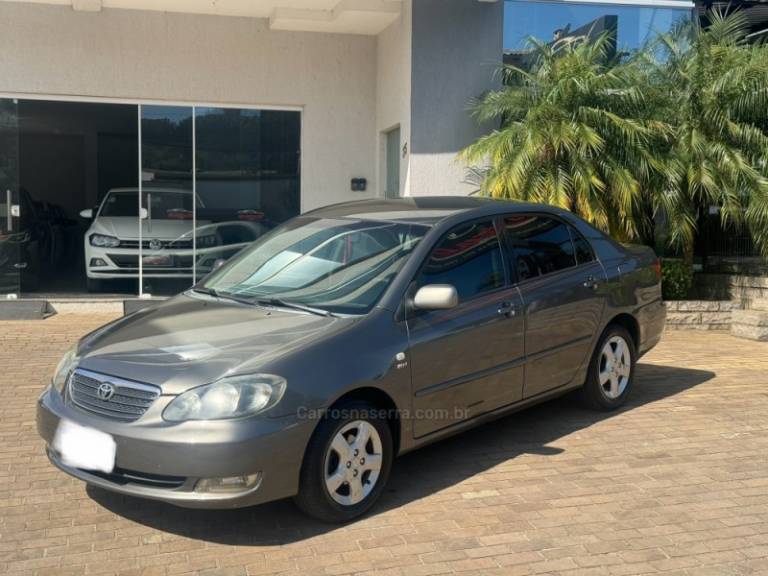 TOYOTA - COROLLA - 2005/2005 - Cinza - Sob Consulta