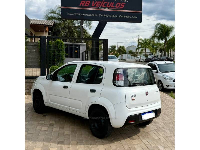 FIAT - UNO - 2015/2016 - Branca - Sob Consulta